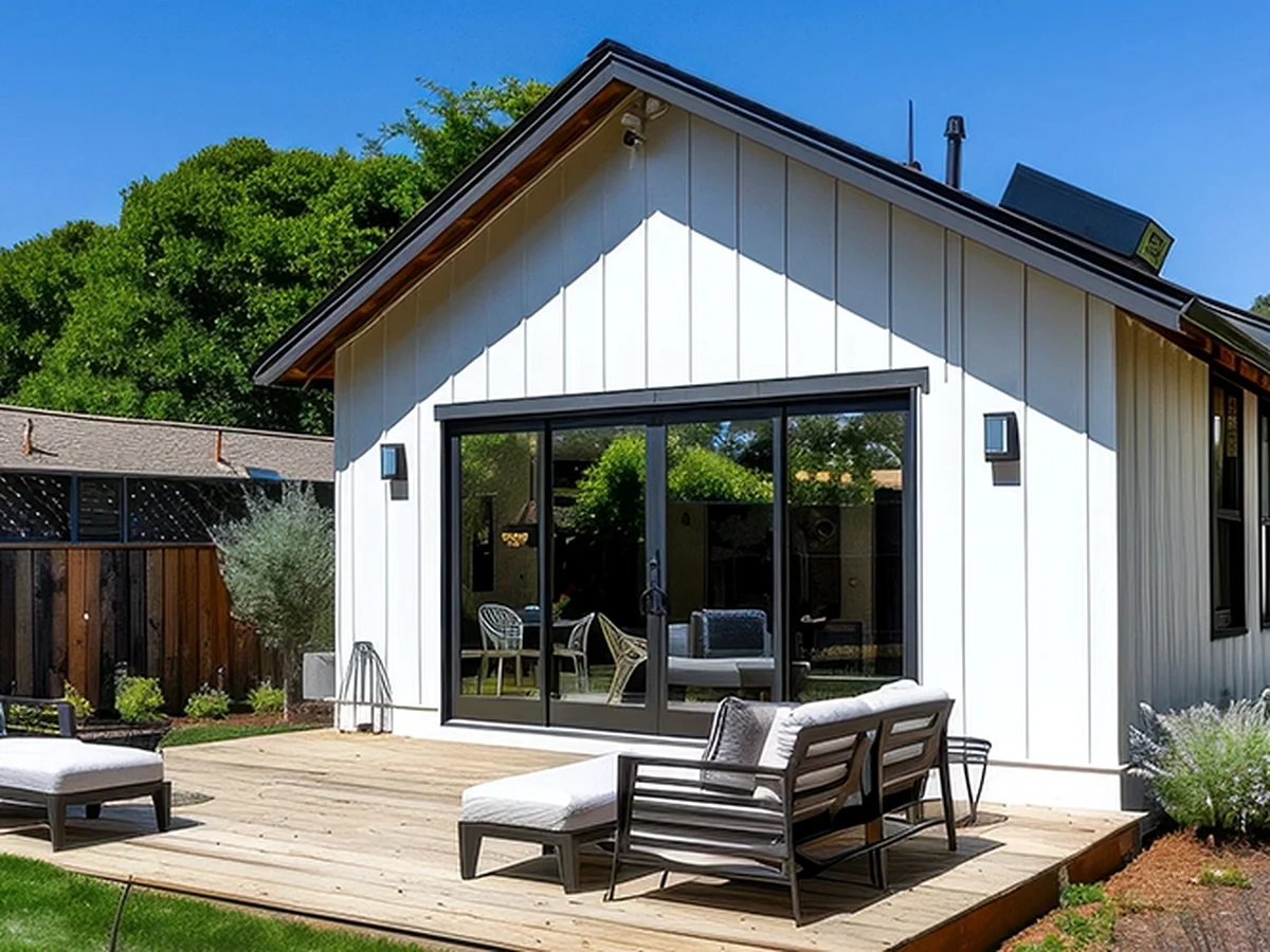 Modern White ADU Building in Rowland Heights, CA